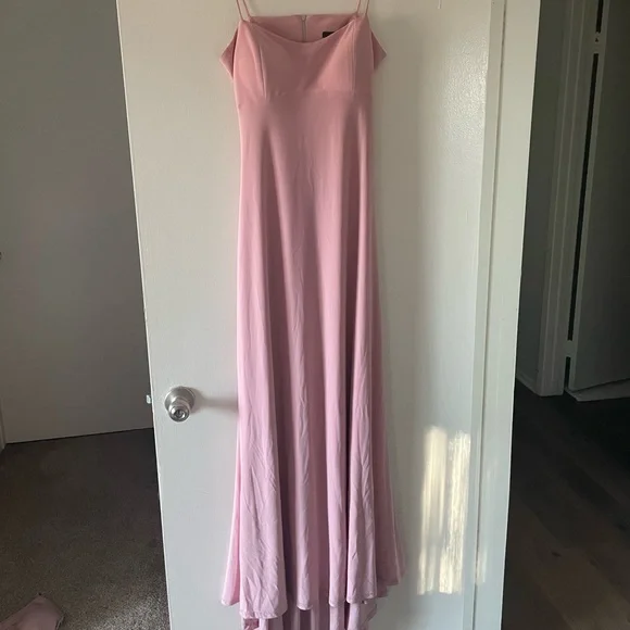 strapless open back dress Short Blush Pink Lace Top Cute Junior Homecoming Dresses,MH435  Musebridals